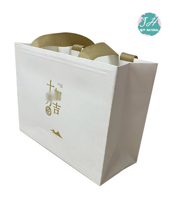 28*20*10 Cm Silk Screen Recyclable Kraft Carrier Bags