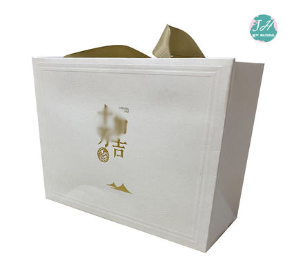 28*20*10 Cm Silk Screen Recyclable Kraft Carrier Bags