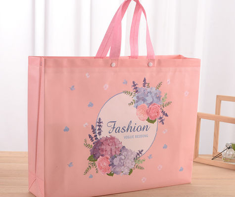 70gsm OEM And ODM Service Square Laminated Non Woven Polypropylene Bags