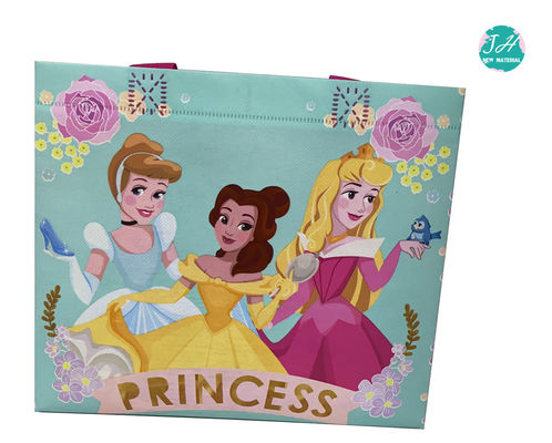 42*14*33cm Handled Heat Transfer Printing Non Woven Cloth Bags