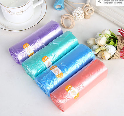 Disposable Polythene Biodegradable Plastic Trash Bags On Roll