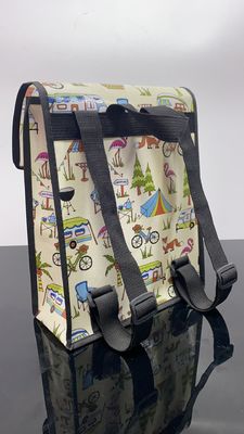 CMYK Color Silk Screen Printing PP Non Woven Bag , Non Woven Eco Bag