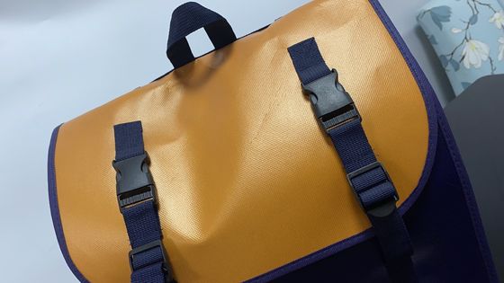 Fashionable Glossy Lamination 140gsm Non Woven Backpack For Students