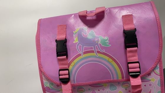 Backpack Like Pink Color 140gsm Non Woven Shopping Carry Bags