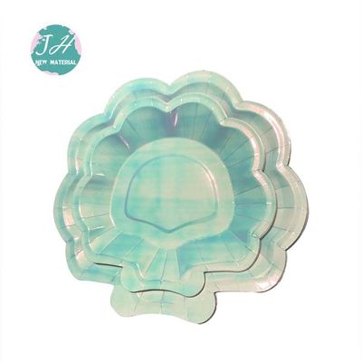 Phong cách Châu Âu 7 inch Cấp thực phẩm Tấm giấy hoa